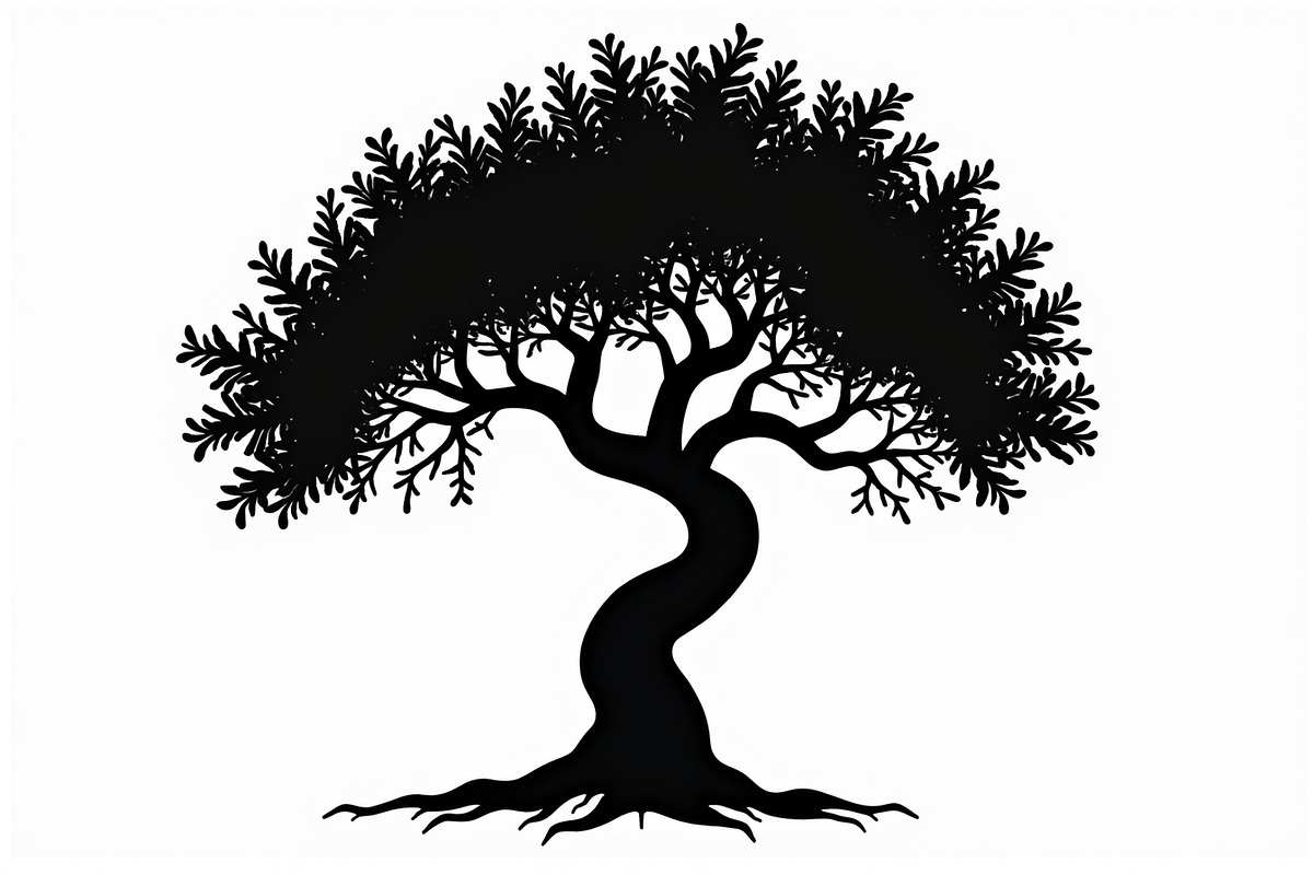 Black Tree SVG Bundle, an Illustration by hafijul (Photo 12 of 21)