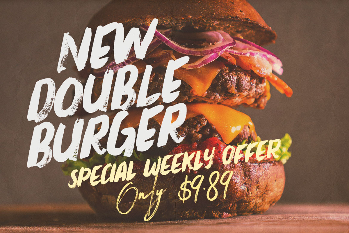 Brush Hard - Handwritten Font, a Sans Serif Font by Cruzine (Photo 3 of 7)