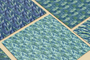 20 Seamless Oil Painting Patterns, a Pattern Graphic by Nordic Design (Thumbnail 3 of 9)