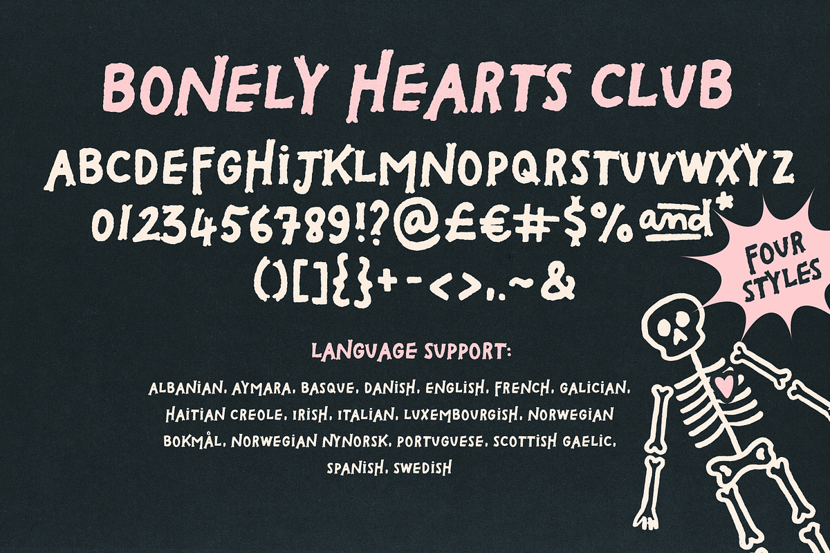 Bonely Hearts Display Font, a Handwritten Font by Nicky Laatz (Photo 11 of 11)