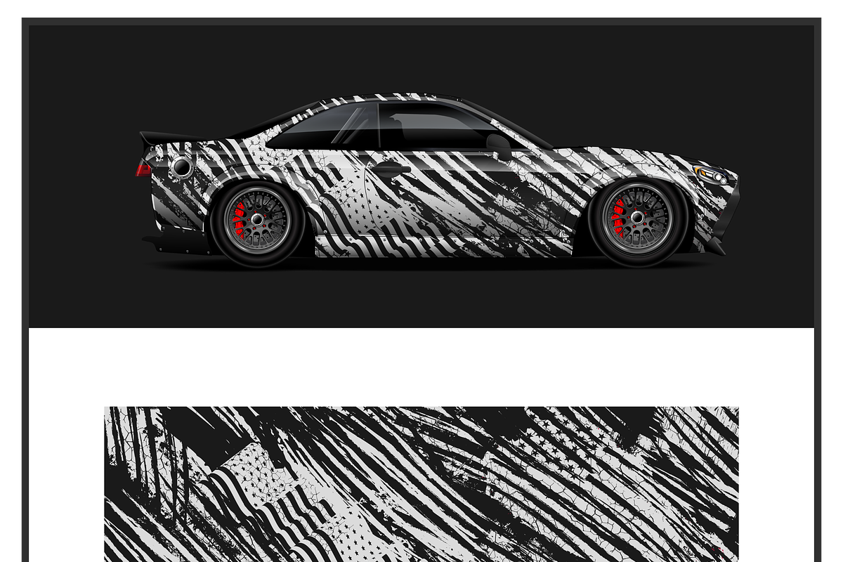 Bold Car Wrap Design, an Object Illustration by CarWrap design (Photo 2 of 3)