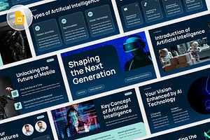 Artificial Intelligence GS, a Presentation Template by rgbryand