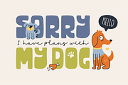 Fur Real Font & Doodles, a Handwritten Font by Denise Chandler (Thumbnail 5 of 7)