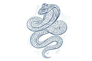 Ethnic Collection: Snake, an Animal Illustration by ArtoJoy (Thumbnail 5 of 5)