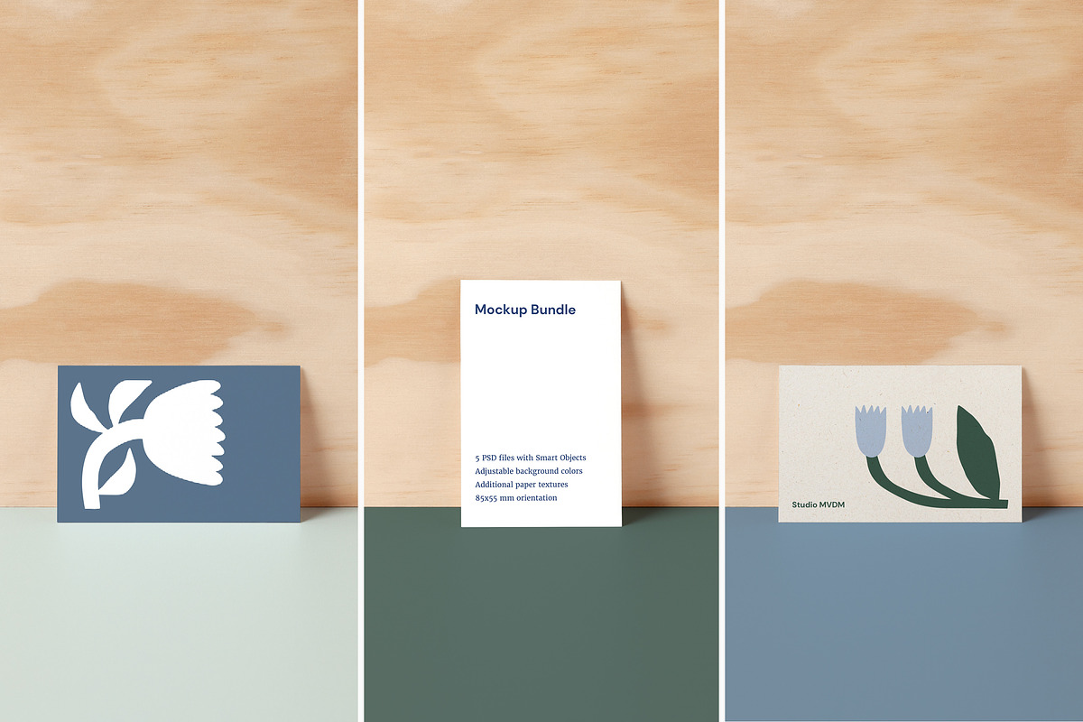 Business Card Mockup Bundle, a Product Mockup by Studio MVDM (Photo 4 of 8)