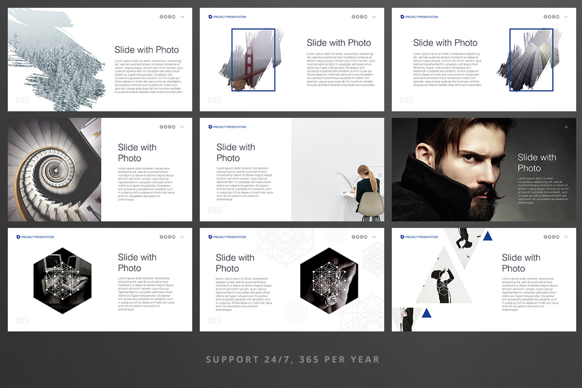 Project Professional KeyNote, a Presentation Template by HiSlide.io