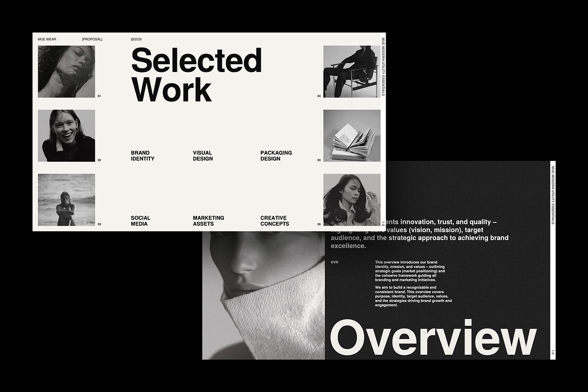 MUE | Brand Proposal, a Presentation Template by Minily (Photo 5 of 8)