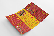 Restaurant Trifold Brochure, a Brochure Template by GreenPixi (Thumbnail 3 of 4)