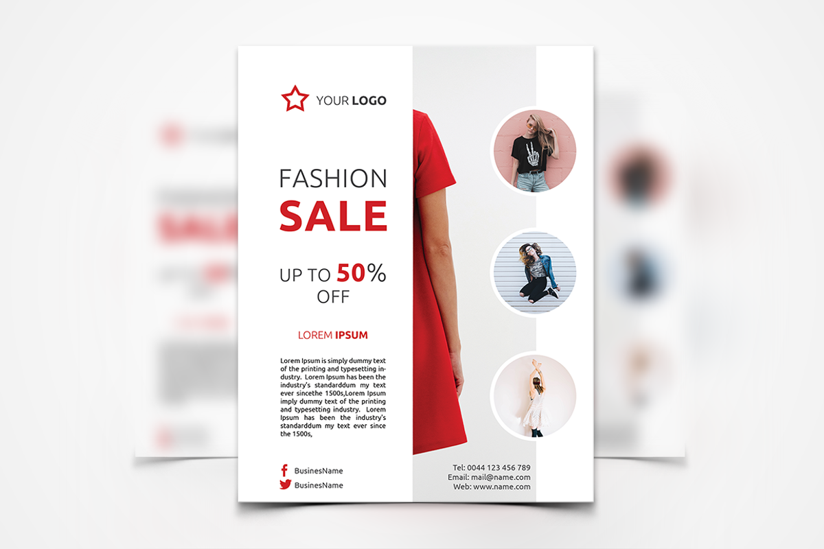 TOP 100 PREMIUM Flyers Templates, a Flyer Template by UNIK Agency (Photo 41 of 82)