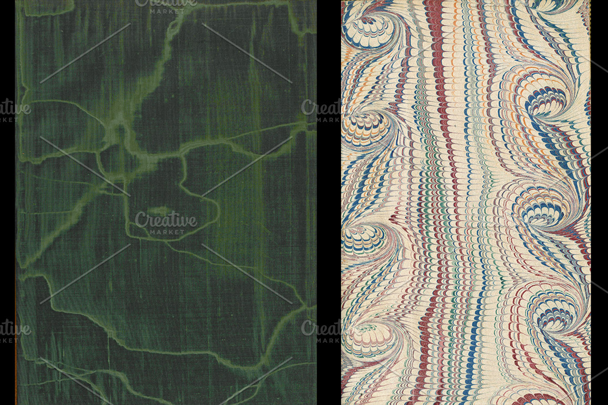 Antique Endpaper Textures, a Texture Graphic by Blue Line Design (Photo 13 of 21)