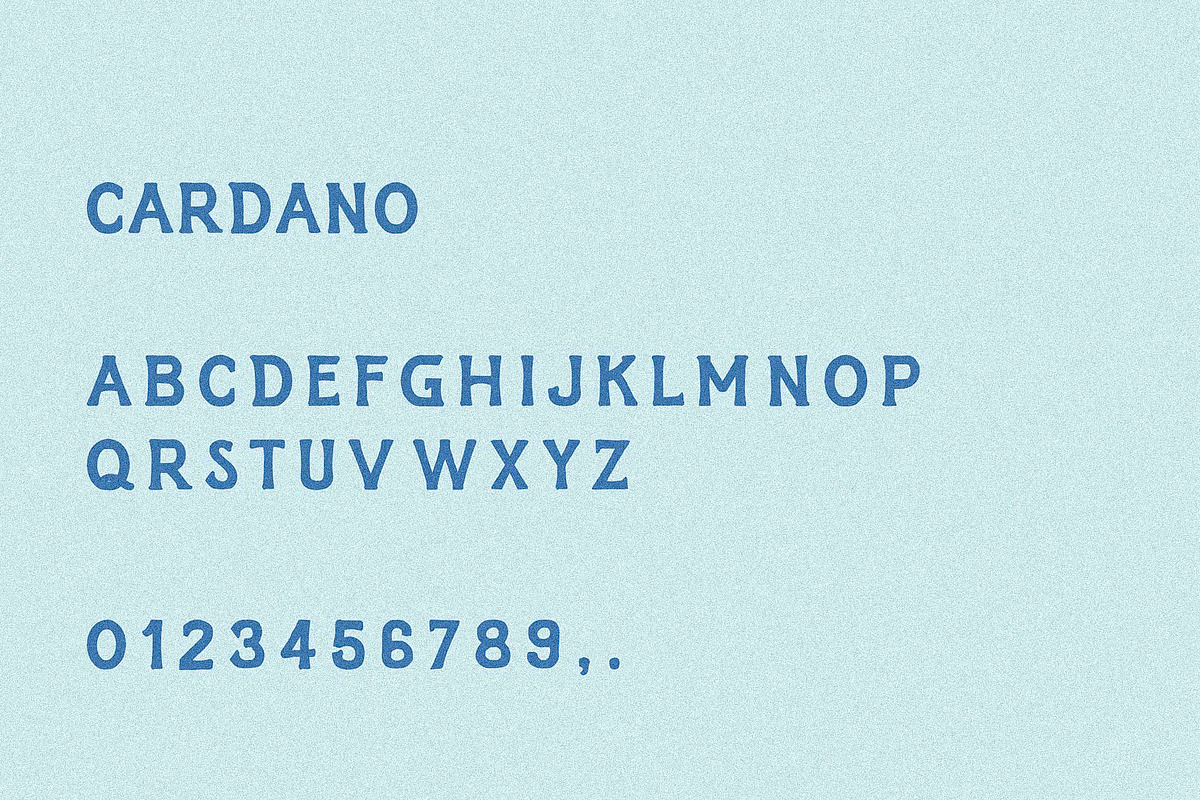 Cardano I A Serif Font, a Serif Font by Taylor Penton (Photo 3 of 3)