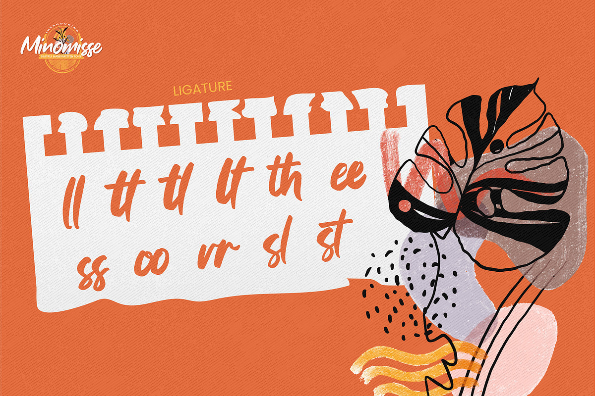 Minomisse - Playful Handwritten Font, a Font by Gassstype (Photo 7 of 8)