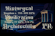 Helarctos Antique Font, a Blackletter Font by TypeClassHeroes (Thumbnail 5 of 15)