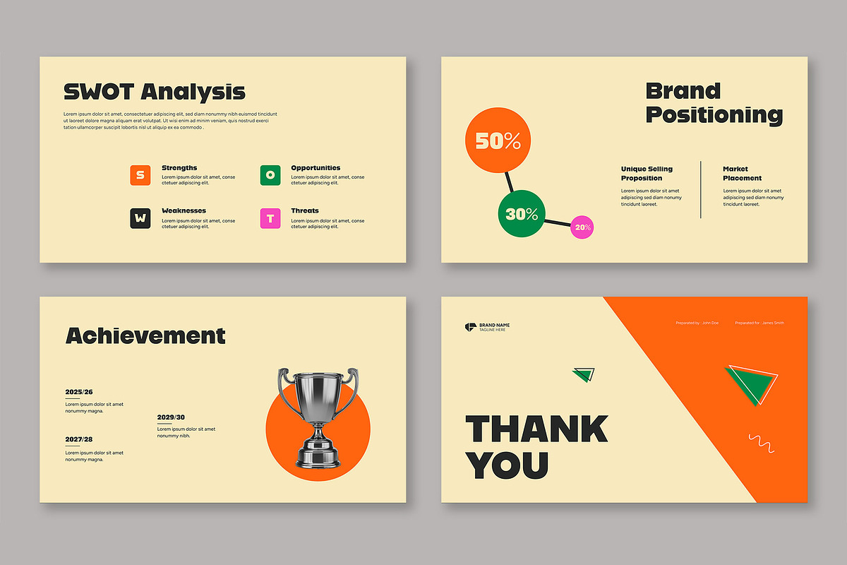 Professional Brand Proposal, a Presentation Template by Mighty-Slide (Photo 5 of 5)