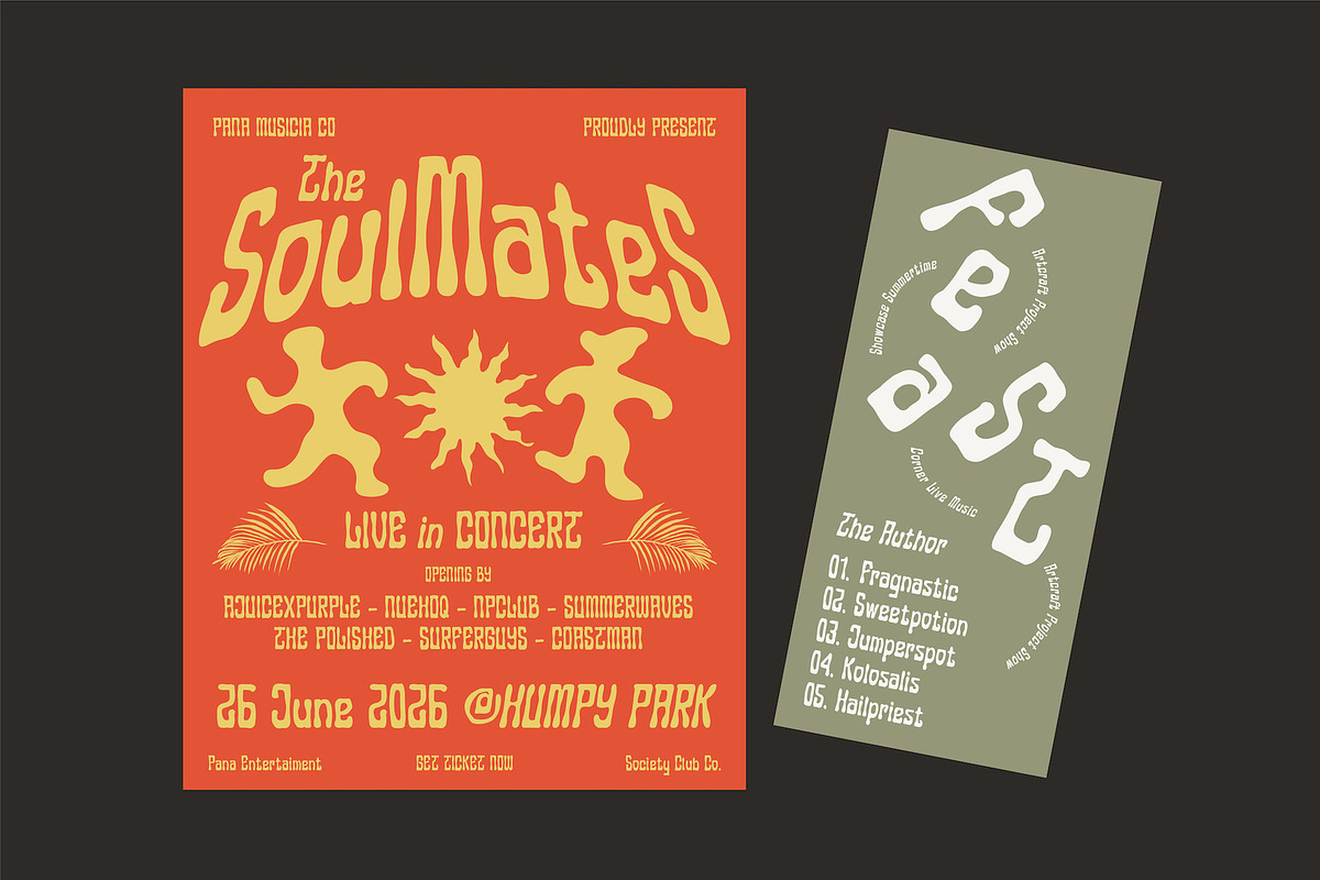 Tripoca – Handcrafted Display Font, a Handwritten Font by Panatype™ Studio (Photo 5 of 9)