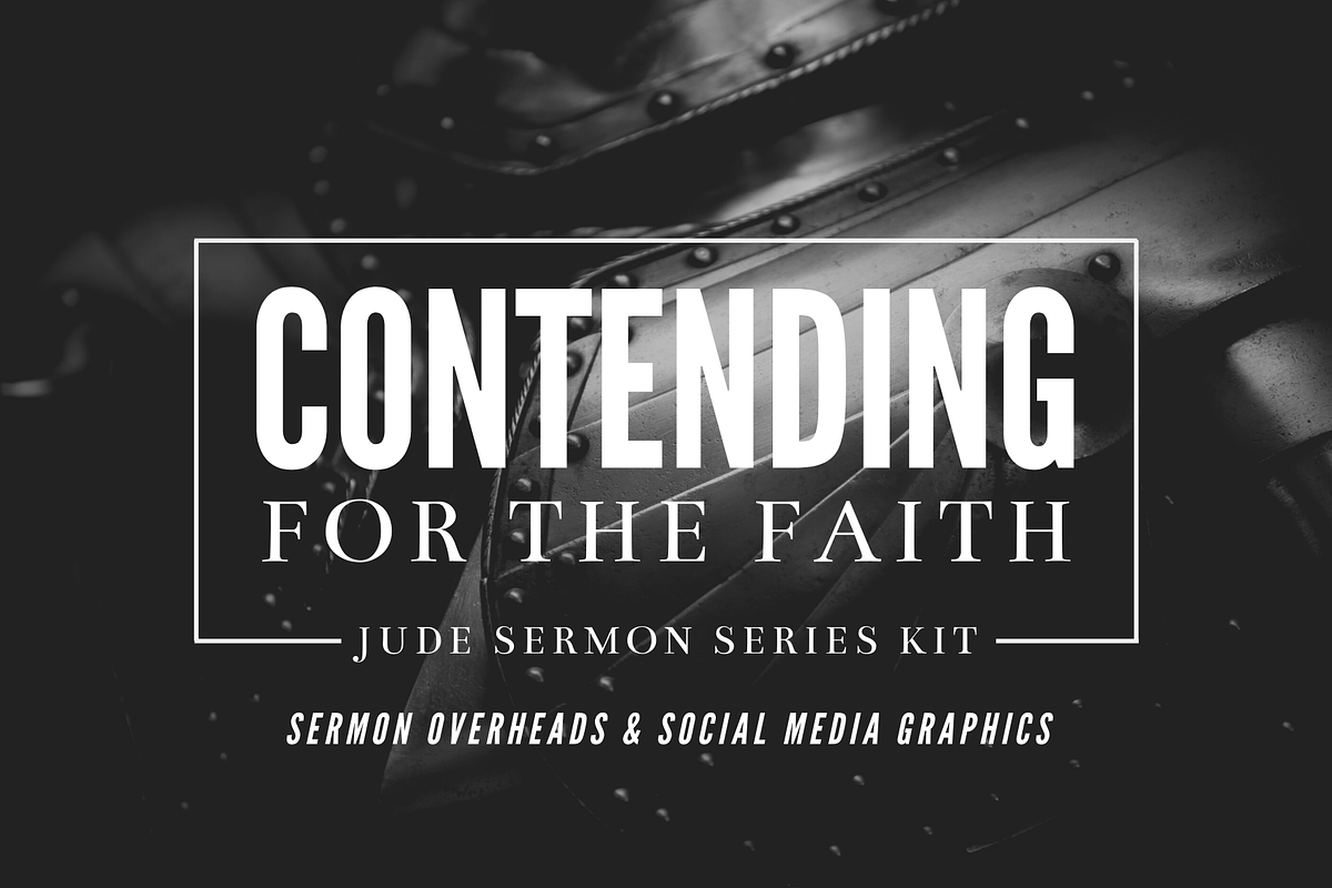 Jude Sermon Graphics Kit for Church, a Presentation Template by Meagan ...