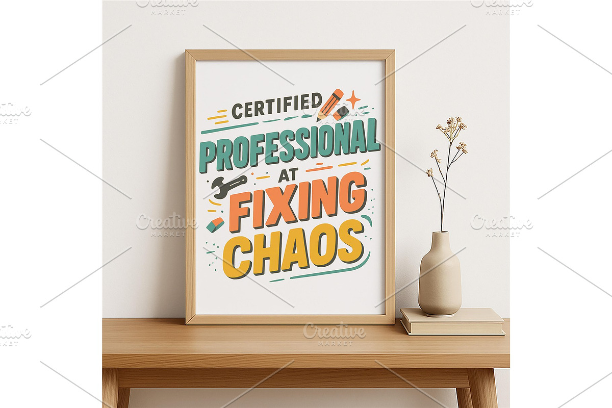 Professional at Fixing Chaos Art, a Background Graphic by LaseredNinja (Photo 4 of 7)