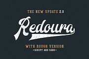 Redoura Font Duo, a Script Font by Letterhend Studio (Thumbnail 2 of 9)