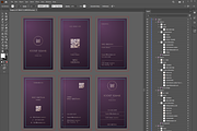 Vesper Business Card Set - 5 Bundles, a Business Card Template by Ctrl space studio (Thumbnail 7 of 9)