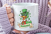 St. Patrick's Day, Mama Png, an Illustration by CraftArtStudio (Thumbnail 2 of 4)