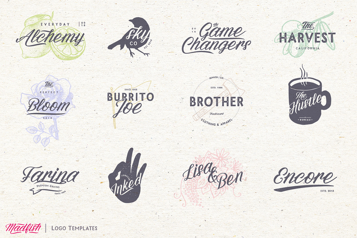 Madfish Font Family ++ EXTRAS preview 7