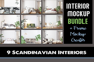 Sale Interior Mockup Bundle