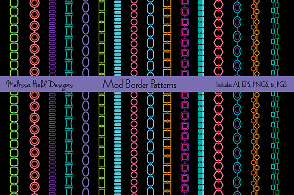 Mod Border Patterns preview 6