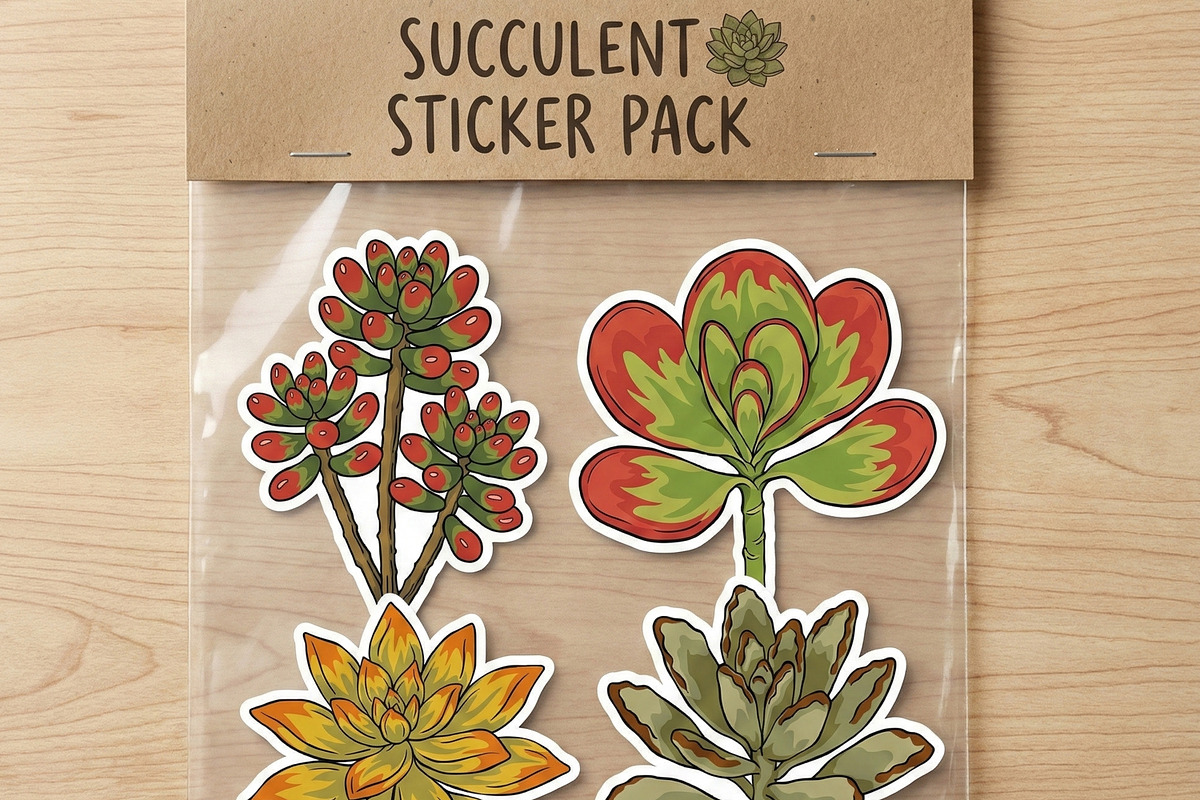 Succulent Illustration Pack, an Illustration by Tekuni (Photo 11 of 13)