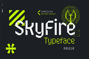 SkyFire Modern Variable Typeface