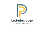 20 Logo Lettering P Template Bundle, a Branding & Logo Template by Acongraphic (Thumbnail 14 of 21)