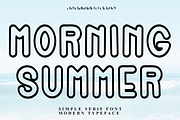 Morning Summer, a Script Font by InermediaSTUDIO (Thumbnail 1 of 8)