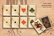 Vintage  Playing cards, an Illustration by Retro Graphic Box (Thumbnail 4 of 6)