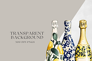 Champagne Charm -Watercolor clipart, a Decorative Illustration by ThaismotaCreativeCo (Thumbnail 5 of 6)