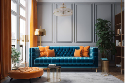 Interior design living room with, an Arts & Entertainment Photo by Ylivdesign