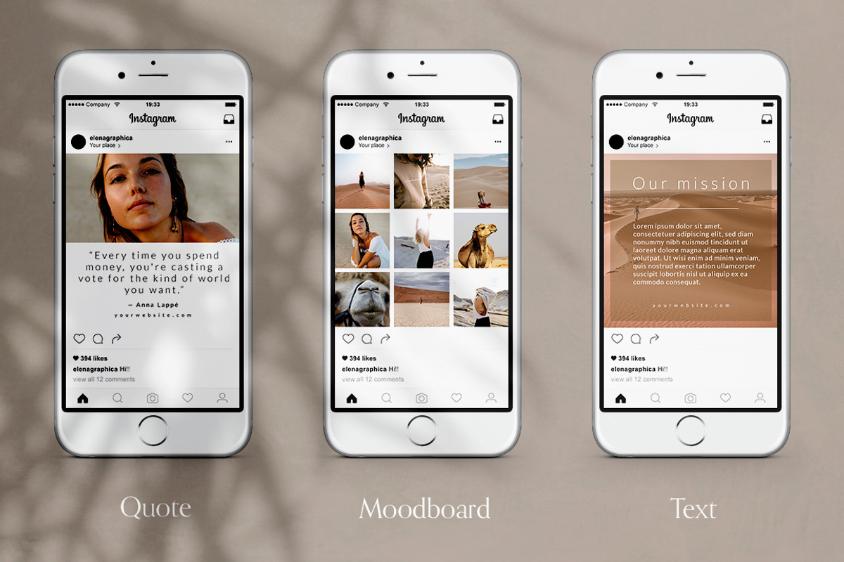 Sahara Social Media Pack, a Social Media Template by Eternel Design Studio (Photo 4 of 5)
