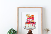 Lavender wedding watercolor clipart, an Illustration by AnastasiaWatercolor (Thumbnail 6 of 7)
