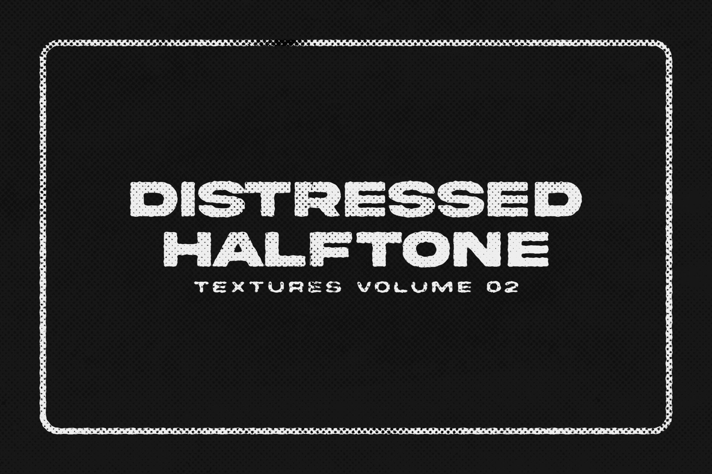 Distressed Halftones Vol. 02, a Texture Graphic by Gromov Design