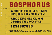 BOSPHORUS Serif font, a Serif Font by Artistic & Unique (Thumbnail 3 of 21)