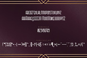 Metria Street - Art Deco Typeface, a Sans Serif Font by VP Fonts (Thumbnail 8 of 11)
