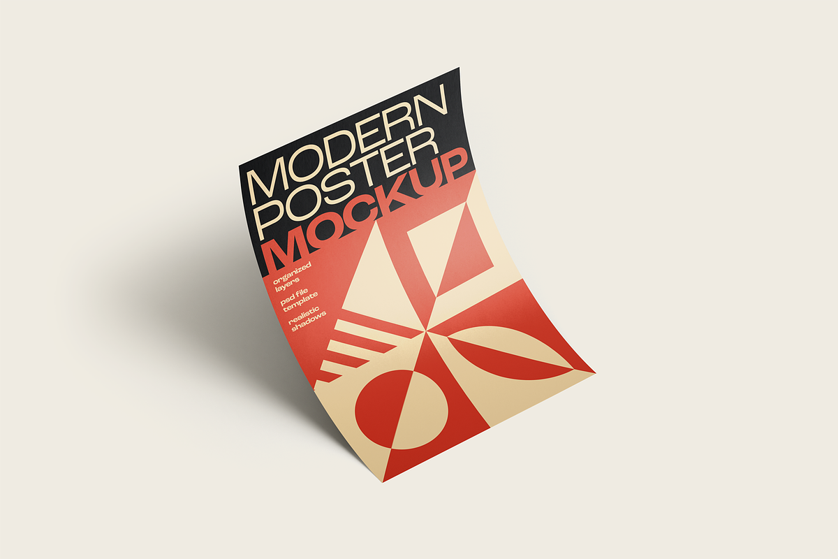 Poster and Flyer Mockup, an Advertising Mockup by Xtrahive