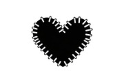 Stitched Heart Silhouette Vector Bun, an Illustration by Designs_River (Thumbnail 23 of 41)