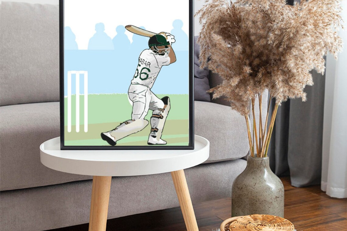 Babar Azam Illustration Poster PDF, a Wallpaper Photo by DigitalsDesigns (Photo 4 of 4)