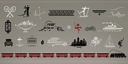 Arthur Ornaments, a Symbol Font by Andreas Stötzner (Thumbnail 4 of 6)