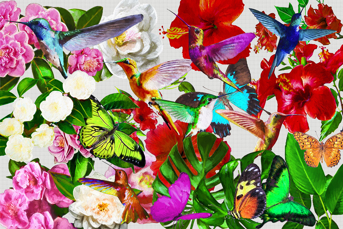 Tropical Oil Motives - PNG Files Set, an Object Illustration by Kseniya-Omega (Photo 6 of 9)