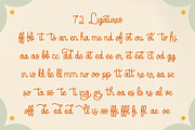 Blooming Time Font, a Script Font by Oui Studio (Thumbnail 7 of 12)