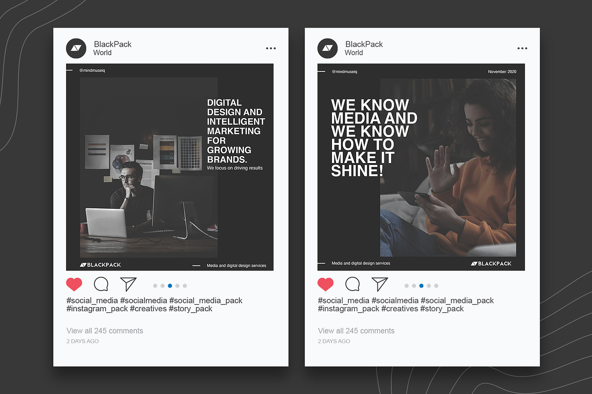 Social media pack for creatives, a Social Media Template by MindMuse (Photo 5 of 10)