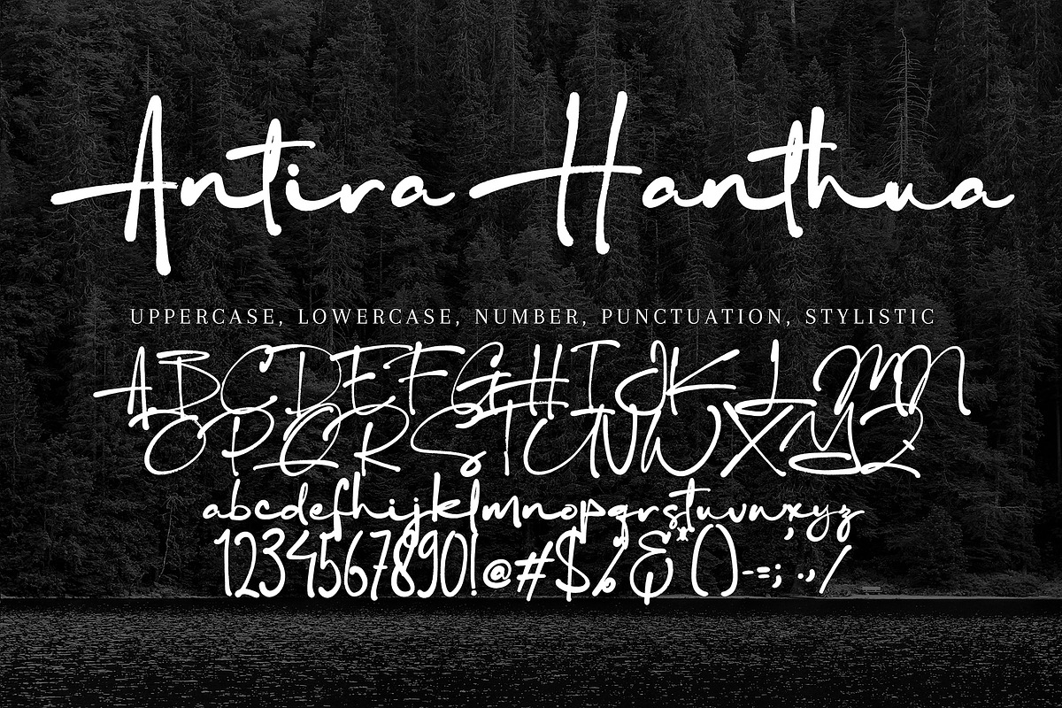 Antira Hanthua, a Handwritten Font by HaKi Studio (Photo 7 of 8)
