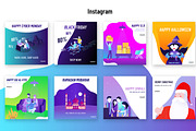Festive Season Pack, a Social Media Template by Drawpaste (Thumbnail 8 of 14)