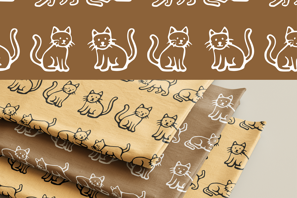 Cute Cat & Dog, an Animal Illustration by HunEyy (Photo 5 of 8)