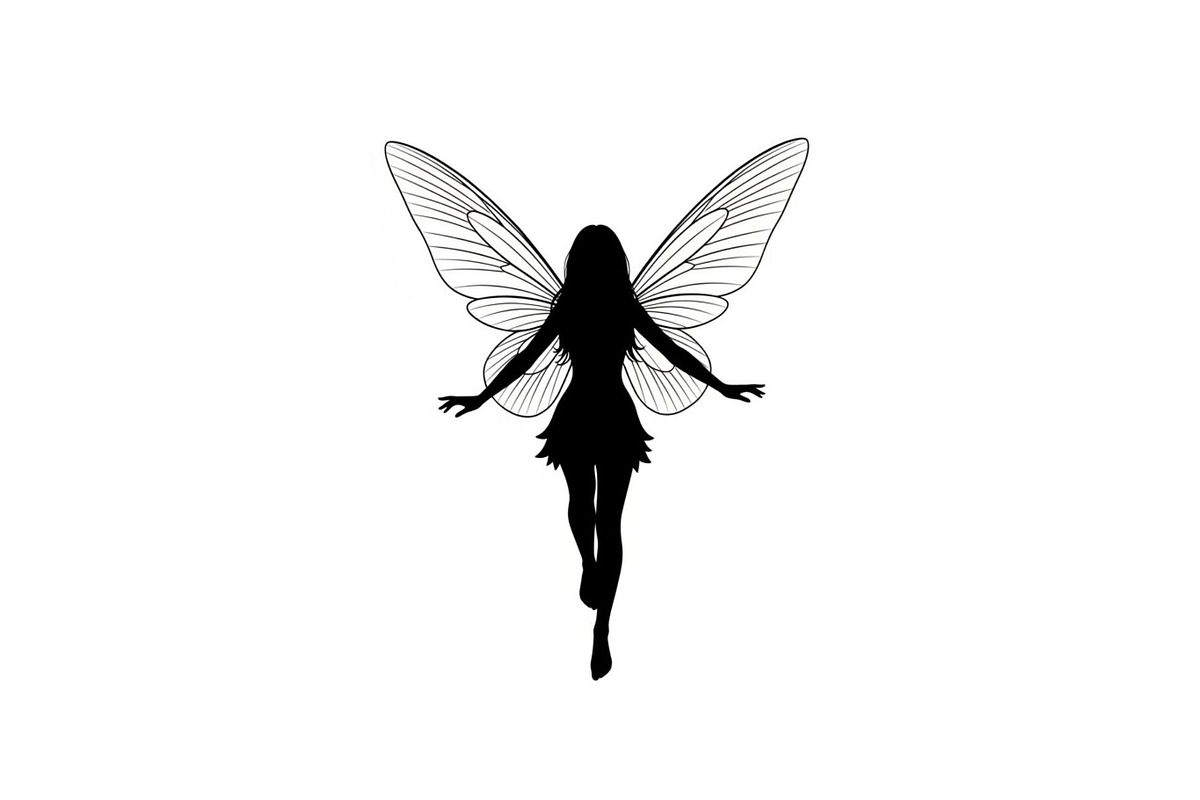 Magical Fairy Silhouette Bundle, an Illustration by jahid234 (Photo 27 of 51)